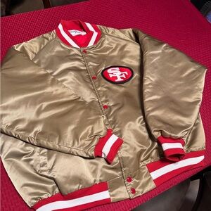 Vintage Chalk Line SF 49er Gold Jacket XXXL